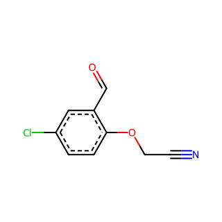 (4-Chloro-2-formyl-phenoxy)-acetonitrile