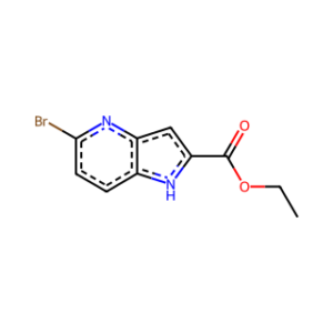 Ethyl 5-bromo-1H-pyrrolo[3,2-b]pyridine-2-carboxylate