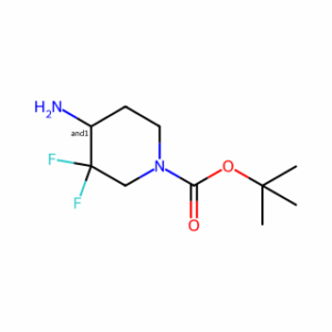 tert-butyl 4-amino-3,3-difluoropiperidine-1-carboxylate