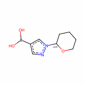 (1-(Tetrahydro-2H-pyran-2-yl)-1H-pyrazol-4-yl)boronic acid