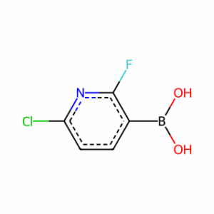 (6-Chloro-2-fluoropyridin-3-yl)boronic acid