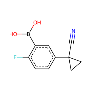 (5-(1-Cyanocyclopropyl)-2-fluorophenyl)boronic acid