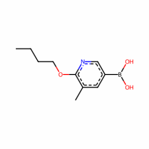 (6-Butoxy-5-methylpyridin-3-yl)boronic acid