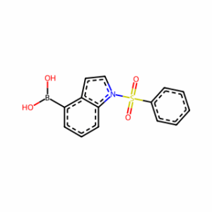 (1-(Phenylsulfonyl)-1H-indol-4-yl)boronic acid