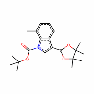 tert-Butyl 7-methyl-3-(4,4,5,5-tetramethyl-1,3,2-dioxaborolan-2-yl)-1H-indole-1-carboxylate