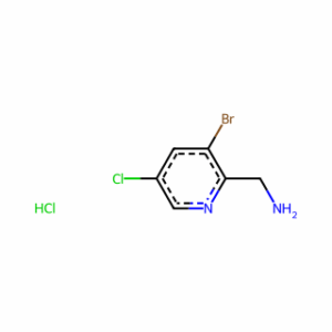 (3-Bromo-5-chloropyridin-2-yl)methanamine hydrochloride