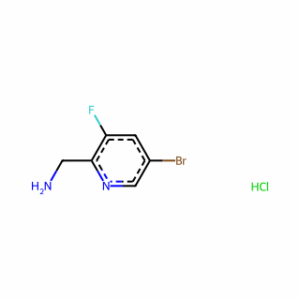 (5-bromo-3-fluoropyridin-2-yl)methanamine hydrochloride