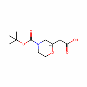 (R)-2-(4-(Tert-Butoxycarbonyl)Morpholin-2-Yl)Acetic Acid