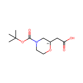 (R)-2-(4-(Tert-Butoxycarbonyl)Morpholin-2-Yl)Acetic Acid