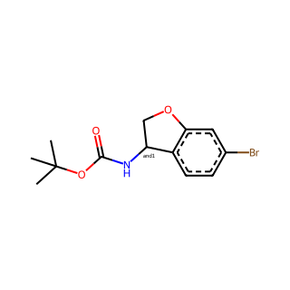 tert-Butyl (6-bromo-2,3-dihydrobenzofuran-3-yl)carbamate