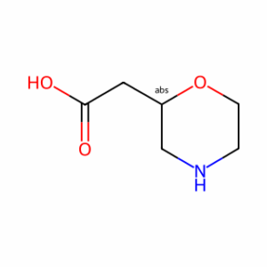 (R)-2-(Morpholin-2-yl)acetic acid