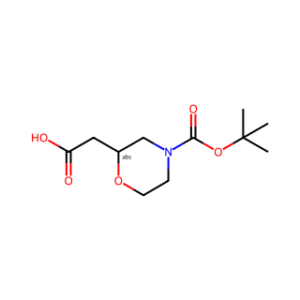 (S)-2-(4-(Tert-Butoxycarbonyl)Morpholin-2-Yl)Acetic Acid