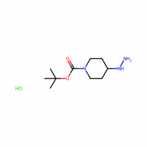 tert-Butyl 4-hydrazinylpiperidine-1-carboxylate hydrochloride