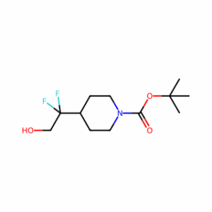 tert-butyl 4-(1,1-difluoro-2-hydroxyethyl)piperidine-1-carboxylate