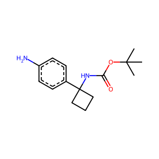 tert-Butyl (1-(4-aminophenyl)cyclobutyl)carbamate