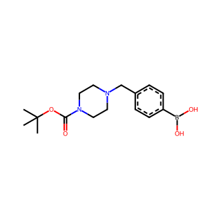 (4-((4-(tert-Butoxycarbonyl)piperazin-1-yl)methyl)phenyl)boronic acid
