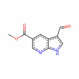 methyl 3-formyl-1H-pyrrolo[2,3-b]pyridine-5-carboxylate