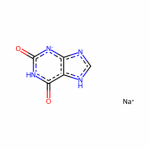Xanthine sodium salt