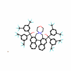 (11bS)-2,6-Bis[bis[3,5-bis(trifluoromethyl)phenyl]hydroxymethyl]-3,5-dihydrospiro[4H-dinaphth[2,1-c:1′,2′-e]azepine-4,4′-morpholinium] Bromide