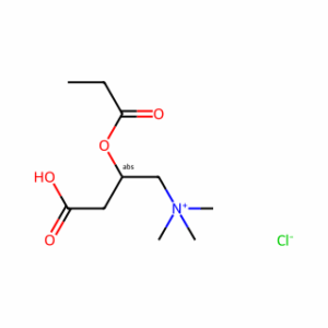 (2R)-3-carboxy-N,N,N-trimethyl-2-(1-oxopropoxy)-1-propanaminium chloride
