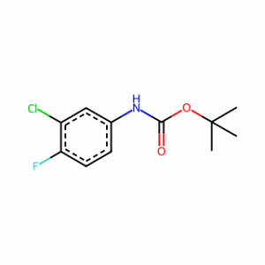 tert-Butyl (3-chloro-4-fluorophenyl)carbamate