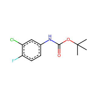 tert-Butyl (3-chloro-4-fluorophenyl)carbamate