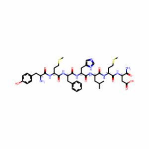 (3S)-3-[(2S)-2-[(2S)-2-[(2S)-2-[(2S)-2-[(2R)-2-[(2S)-2-amino-3-(4-hydroxyphenyl)propanamido]-4-(methylsulfanyl)butanamido]-3-phenylpropanamido]-3-(1H-imidazol-5-yl)propanamido]-4-methylpentanamido]-4-(methylsulfanyl)butanamido]-3-carbamoylpropanoic acid