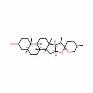 (2aR,4S,5′R,6aS,6bS,8aS,8bR,9S,10R,11aS,12aS,12bR)-5′,6a,8a,9-tetramethyldocosahydrospiro[naphtho[2′,1′:4,5]indeno[2,1-b]furan-10,2′-pyran]-4-ol
