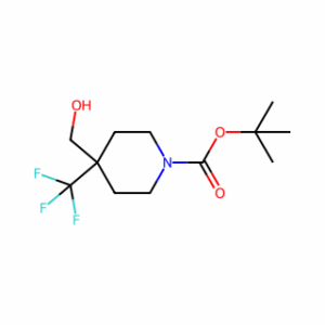 tert-butyl 4-(hydroxymethyl)-4-(trifluoromethyl)piperidine-1-carboxylate