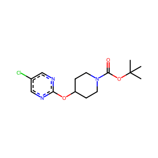 tert-Butyl 4-((5-chloropyrimidin-2-yl)oxy)piperidine-1-carboxylate