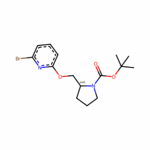 tert-Butyl 2-(((6-bromopyridin-2-yl)oxy)methyl)pyrrolidine-1-carboxylate