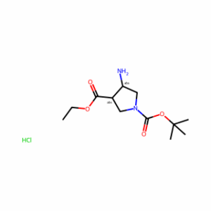 (3R,4S)-4-AMINO-1-BOC-3-PYRROLIDINECARBOXYLIC ACID ETHYL ESTER HCL