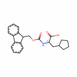 (R)-2-((((9H-Fluoren-9-yl)methoxy)carbonyl)amino)-3-cyclopentylpropanoic acid