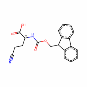 (R)-2-((((9H-Fluoren-9-yl)methoxy)carbonyl)amino)-4-cyanobutanoic acid