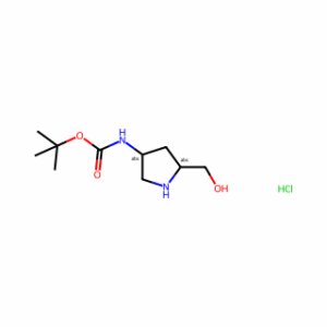 tert-Butyl ((3R,5S)-5-(hydroxymethyl)pyrrolidin-3-yl)carbamate hydrochloride