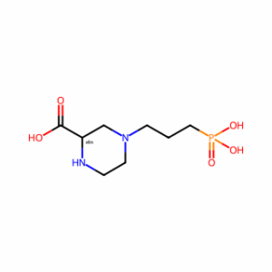 (2R)-4-(3-Phosphonopropyl)-2-piperazinecarboxylic acid