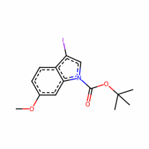 tert-Butyl 3-iodo-6-methoxy-1H-indole-1-carboxylate