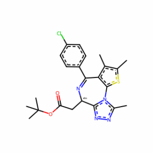 (R)-(-)-tert-Butyl 2-(4-(4-Chlorophenyl)-2,3,9-trimethyl-6H-thieno[3,2-f][1,2,4]triazolo[4,3-a][1,4]diazepin-6-yl)acetate