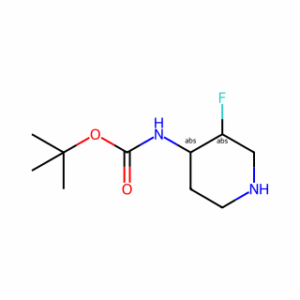 tert-Butyl (cis-3-fluoropiperidin-4-yl)carbamate