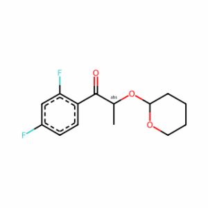 (2R)-1-(2,4-Difluorophenyl)-2-[(tetrahydro-2H-pyran-2-yl)oxy]-1-propanone