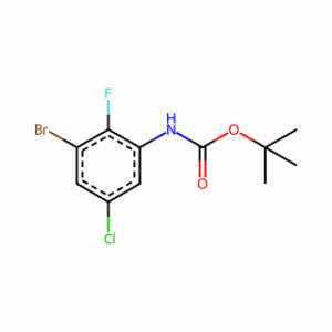 tert-Butyl (3-bromo-5-chloro-2-fluorophenyl)carbamate