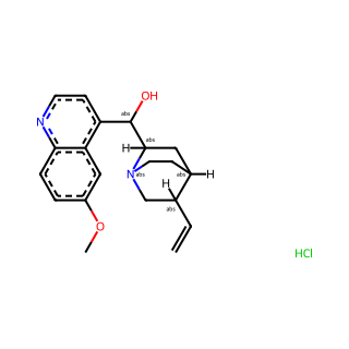 (R)-(6-Methoxyquinolin-4-yl)((1S,2S,4S,5R)-5-vinylquinuclidin-2-yl)methanol hydrochloride