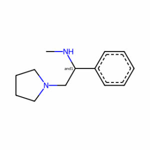 (1-PHENYL-2-PYRROLIDINYLETHYL)METHYLAMINE