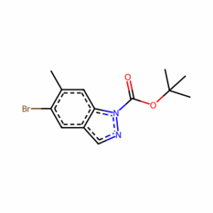 tert-Butyl 5-bromo-6-methyl-1H-indazole-1-carboxylate