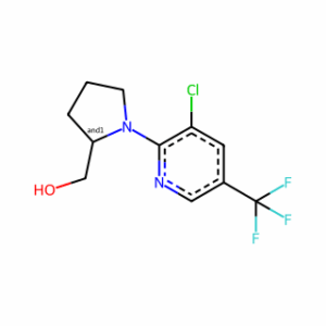 (1-(3-Chloro-5-(trifluoromethyl)pyridin-2-yl)pyrrolidin-2-yl)methanol