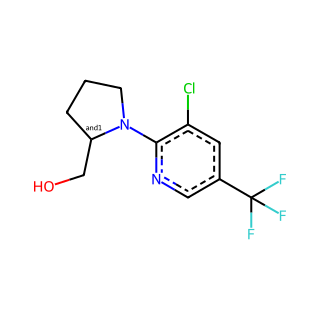 (1-(3-Chloro-5-(trifluoromethyl)pyridin-2-yl)pyrrolidin-2-yl)methanol