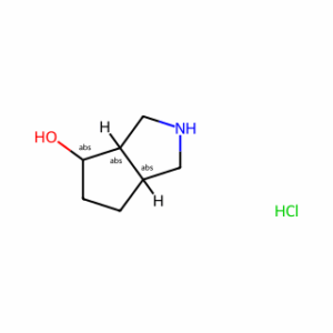 (3aS,4S,6aR)-rel-Octahydrocyclopenta[c]pyrrol-4-ol hydrochloride