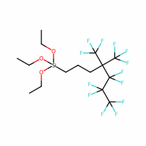 Triethoxy[5,5,6,6,7,7,7-heptafluoro-4,4-bis(trifluoromethyl)heptyl]silane