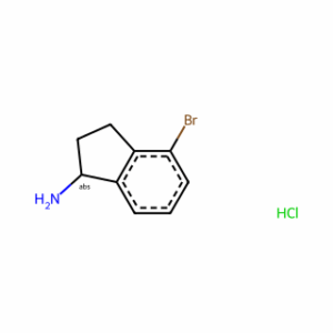 (R)-4-Bromo-2,3-dihydro-1H-inden-1-amine hydrochloride