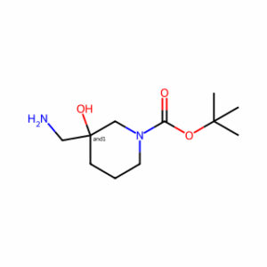 tert-butyl 3-(aminomethyl)-3-hydroxypiperidine-1-carboxylate